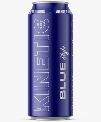 Kinetic Blue Style Energy Drinks 250 ml - 330 ml - 500 