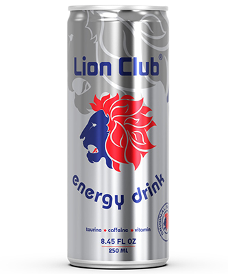 Lion Club Energy Drinks 250 ml- 330 ml - 500 ml